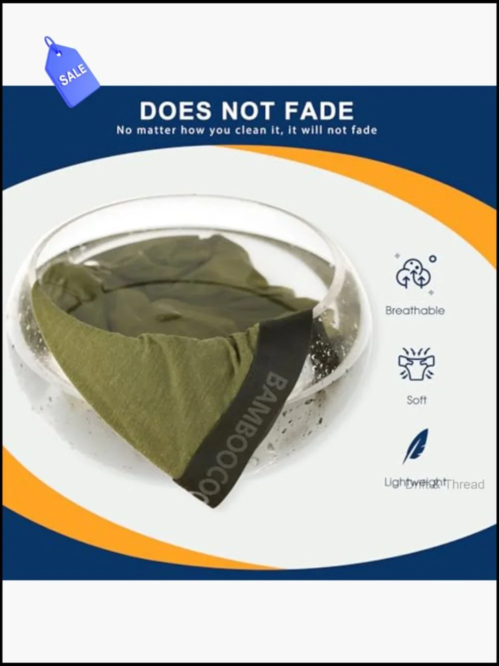 Men's Bamboo Viscose Boxer Briefs 7-Pack Breathable Moisture-Wicking Underwear